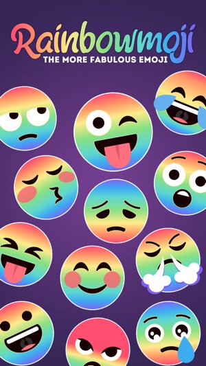 Rainbowmoji - Fabulous Emoji(圖1)-速報App