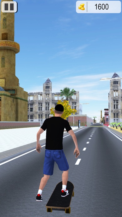 Skateboard Street Run 3D screenshot 2