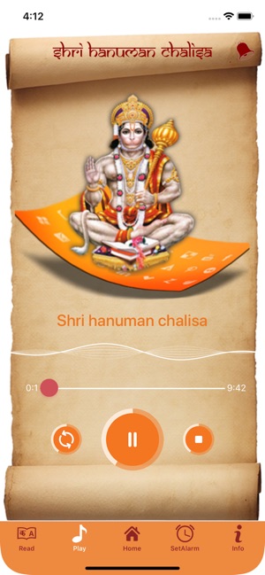 Hanuman Chalisa Audio & Alarm(圖2)-速報App