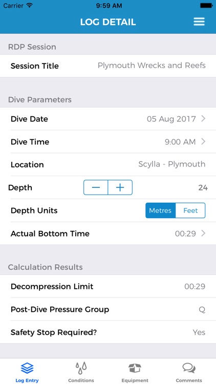 Dive Logs Online