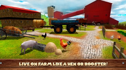 Farm Chicken Survival Sim 3D screenshot 2