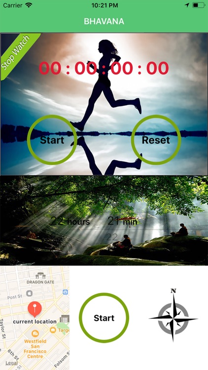 bhavana - meditation stopwatch