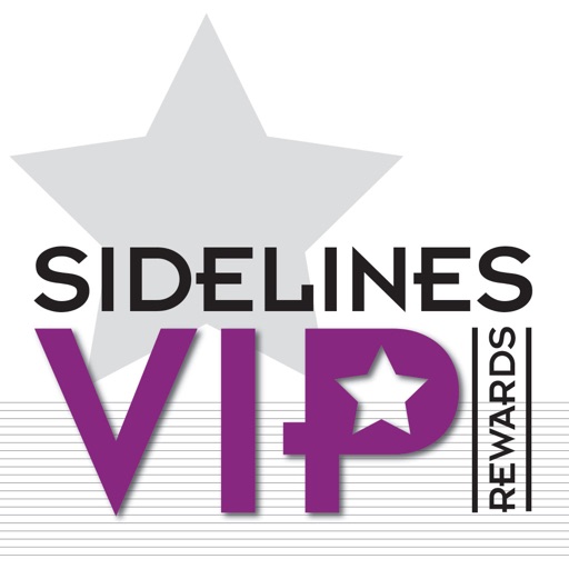 Sidelines VIP Rewards club. iOS App