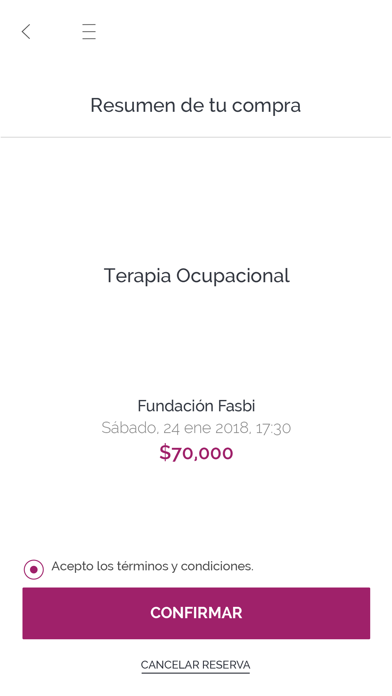 Fundación Fasbi screenshot 2