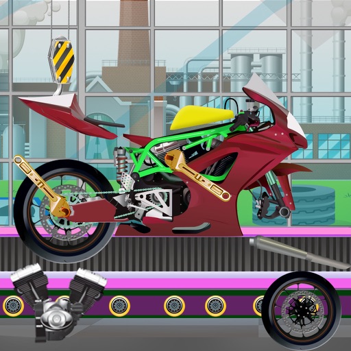 Sports Motorbike Builder Shop icon