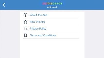 Zipbizcards screenshot 4