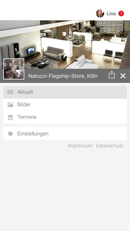 Natuzzi-Flagship-Store, Köln