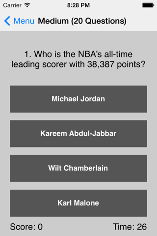 Ultimate Basketball Trivia screenshot 2