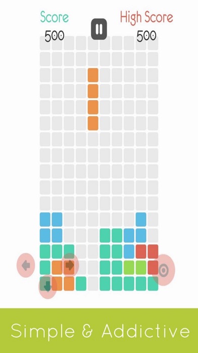 Drop Color Brick Game screenshot 2