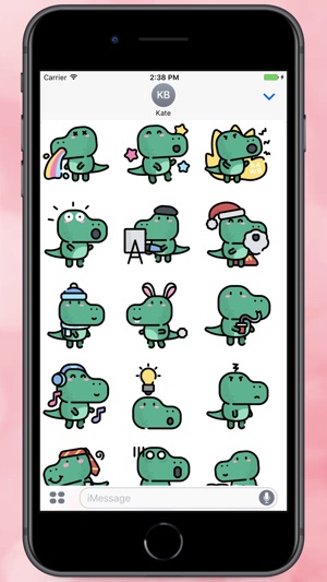 Small Dino's Life Stickers