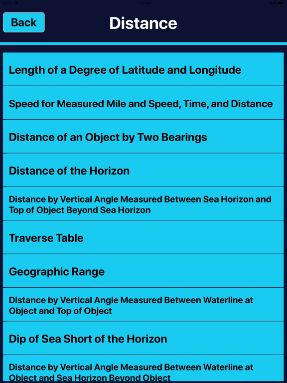 Marine Navigation Calculatorのおすすめ画像2