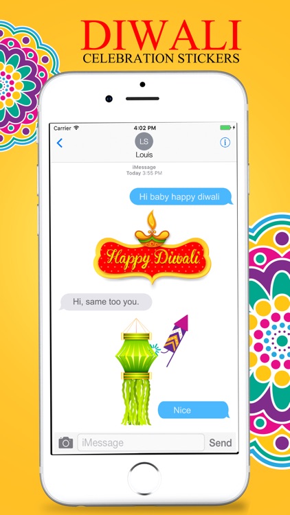 Diwali Stickers Pack For iMessage screenshot-3