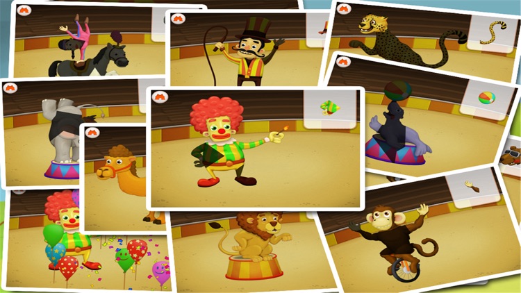 Circus puzzle kids game screenshot-4