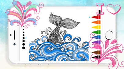 How to cancel & delete Doodle Art Coloring Book for Adult from iphone & ipad 1