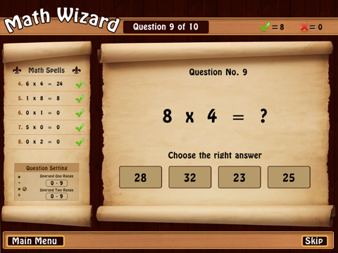 Math Wizard. screenshot 3