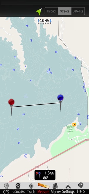 Choke Canyon Lake GPS Charts(圖2)-速報App