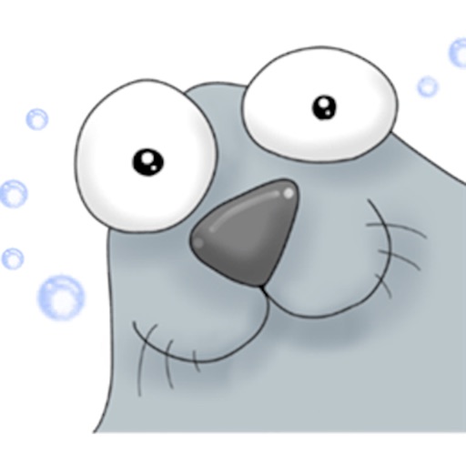 Cute Seal Sealmoji Sticker