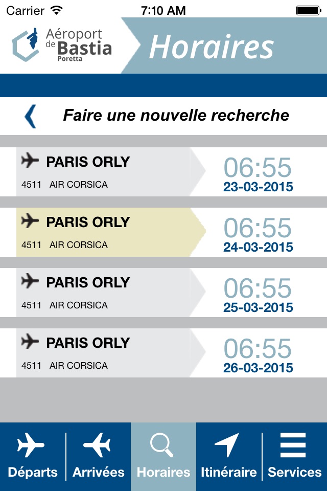Aéroport Bastia screenshot 3
