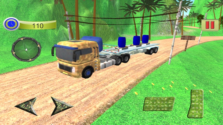 Offroad Cargo Army Truck Drive screenshot-4