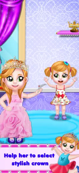 Game screenshot For-Ever Princess Baby Girl apk