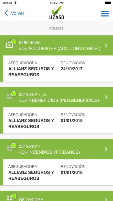 Lizaso Seguros App screenshot 4