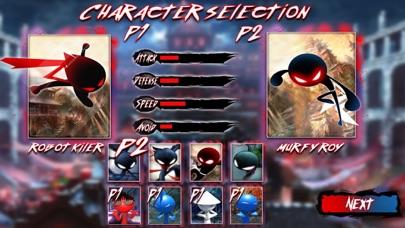 Stickman Warrior Kung-Fu 2D: Fighting Game screenshot 3