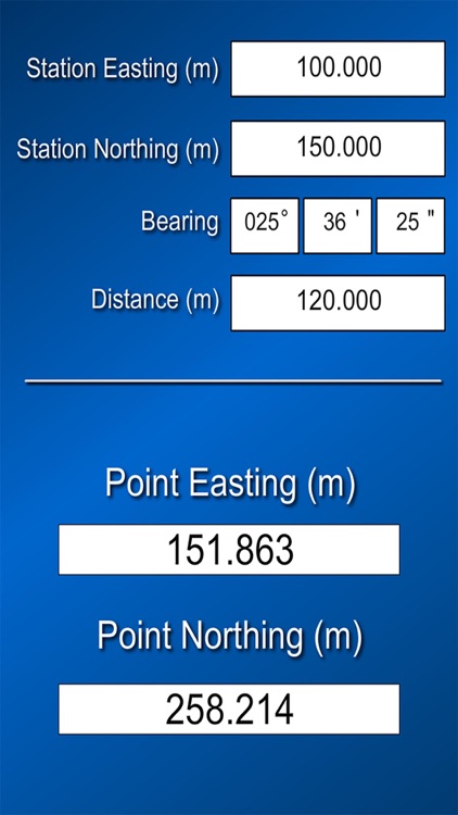 Coordinate calculator