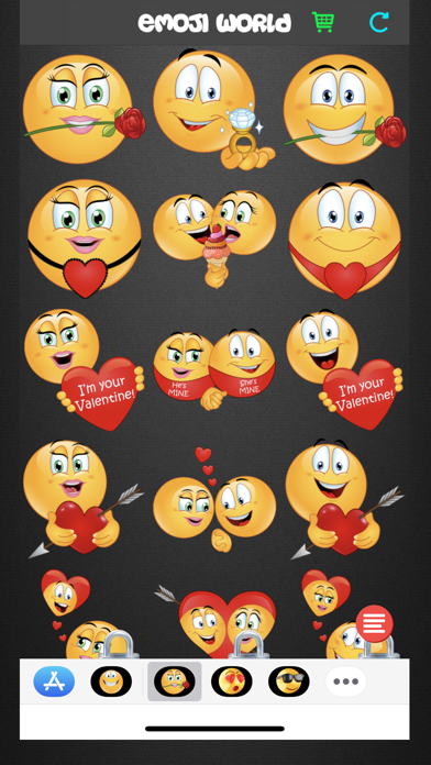 Love Stickers for iMessages screenshot 2