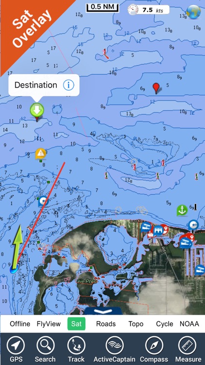 Florida fishing charts GPS screenshot-2