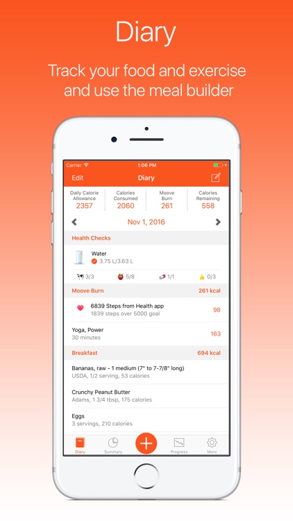 ProTracker Plus Calorie Diary screenshot-0