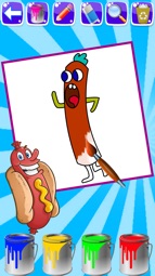 Sausage Coloring Book Games Captura de tela 3
