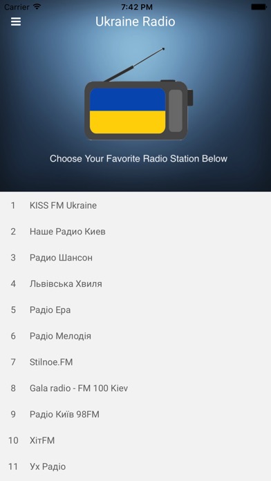 Ukraine Radio Station FM screenshot 4