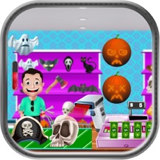 Activities of Halloween Shopping Decor Game