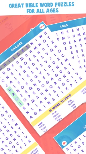 Bible Word Search Puzzle Games(圖4)-速報App