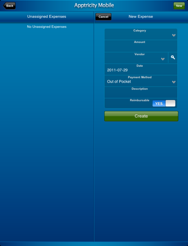 Apptricity Expense 6.0 screenshot 3