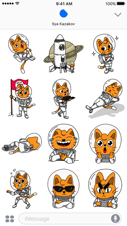 Cosmo Cat Stickers