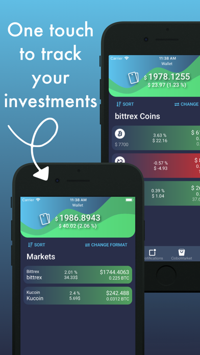 How to cancel & delete Cobotion - Crypto Portfolio from iphone & ipad 3