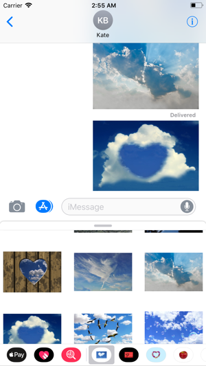 Cloud Hearts Sticker Pack(圖9)-速報App