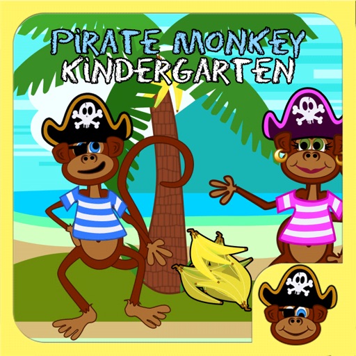 Pirate Monkey Kindergarten icon