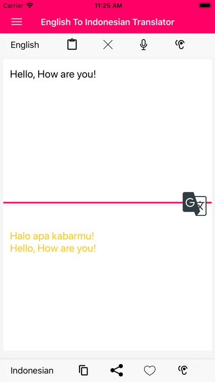 English Indonesian Translation By Sandeep Vavdiya English Indonesian Translation Screenshot 2