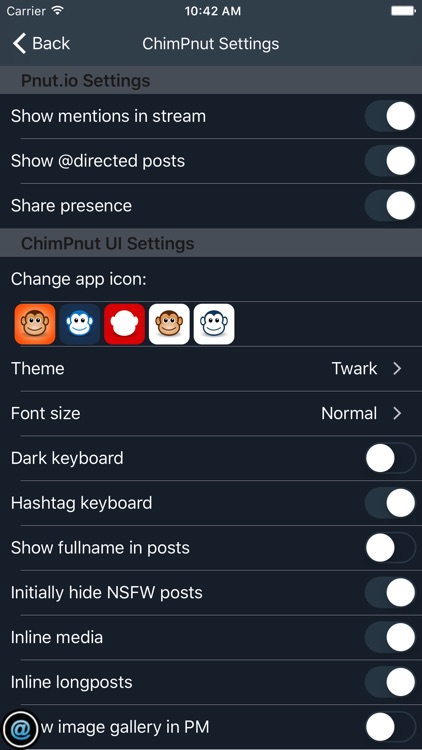 ChimPnut - Microblog,PM,Chat