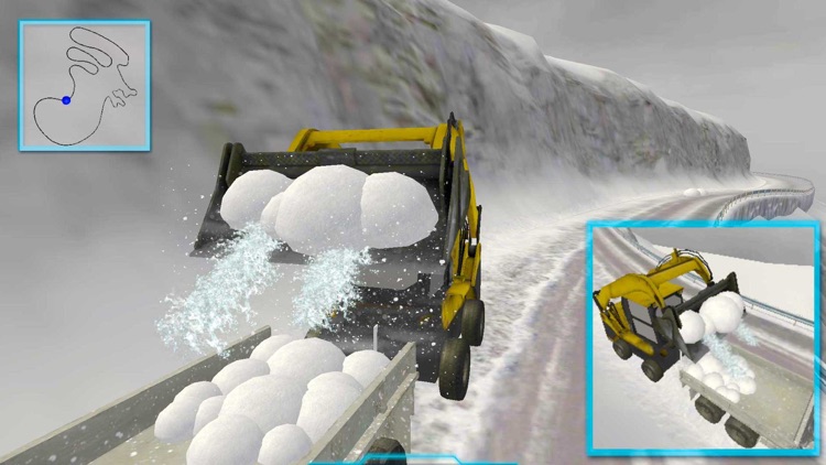 Snow Plow Truck: Road Repair screenshot-3