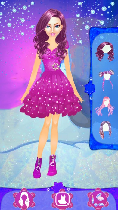 Ice Princess Dress Up Game screenshot 2