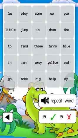 Game screenshot Dino Sight Word Bingo hack