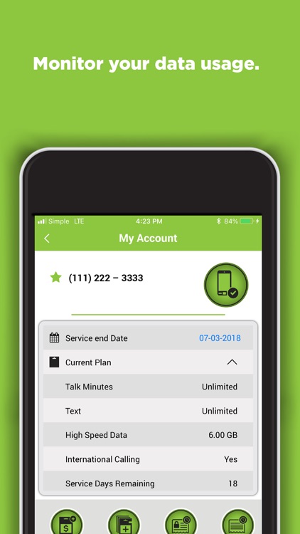 SIMPLE Mobile My Account screenshot-4