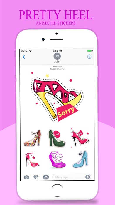 Animated HIGH HEEL Stickers screenshot 2