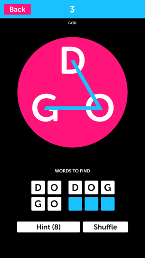 Pink Letters - Word Search Puzzle Game(圖2)-速報App