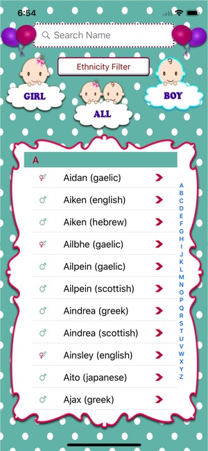 Baby Names Dictionary(圖2)-速報App