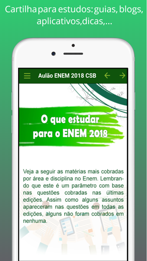 Aulão ENEM 2018 - CSB(圖3)-速報App