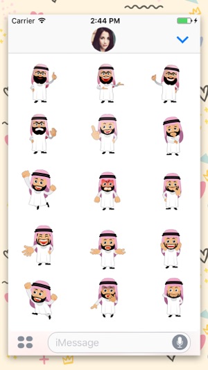 Arabic Avatar Animated Sticker(圖3)-速報App